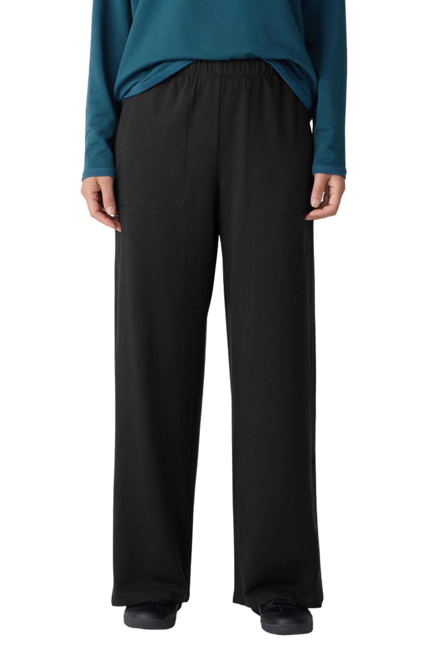 Straight Pant With Side Slits