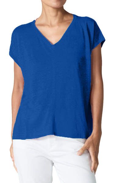 Front Seam Organic Jersey Tee