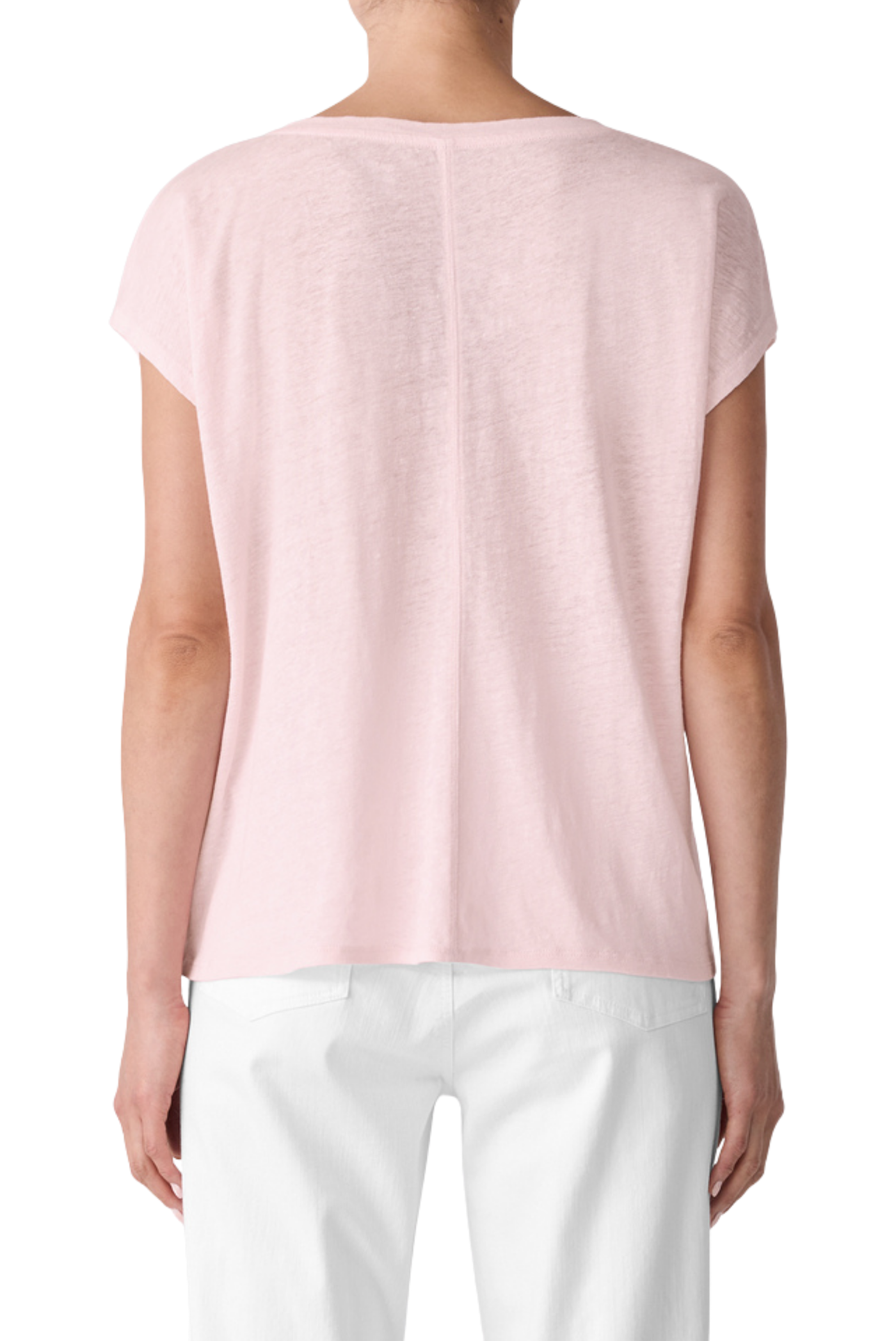 Front Seam Organic Jersey Tee