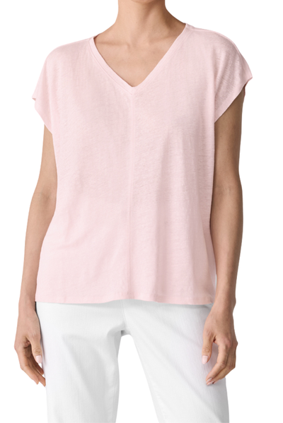 Front Seam Organic Jersey Tee