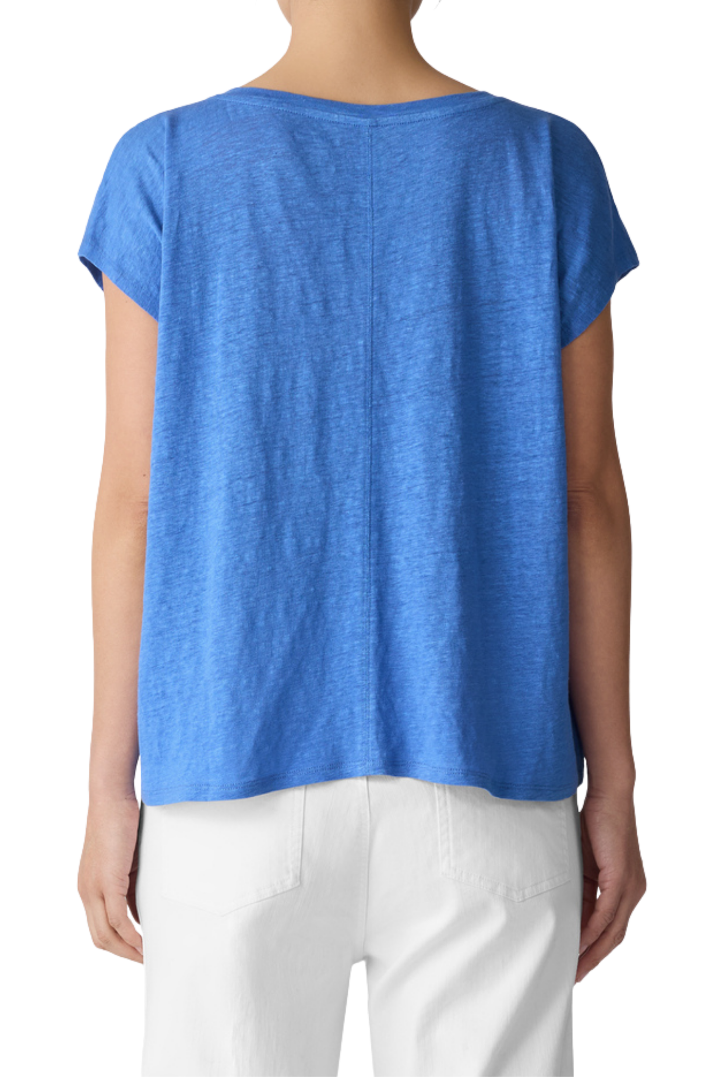 Front Seam Organic Jersey Tee