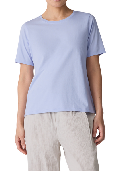Organic Pima Cotton Jersey Round Neck Tee