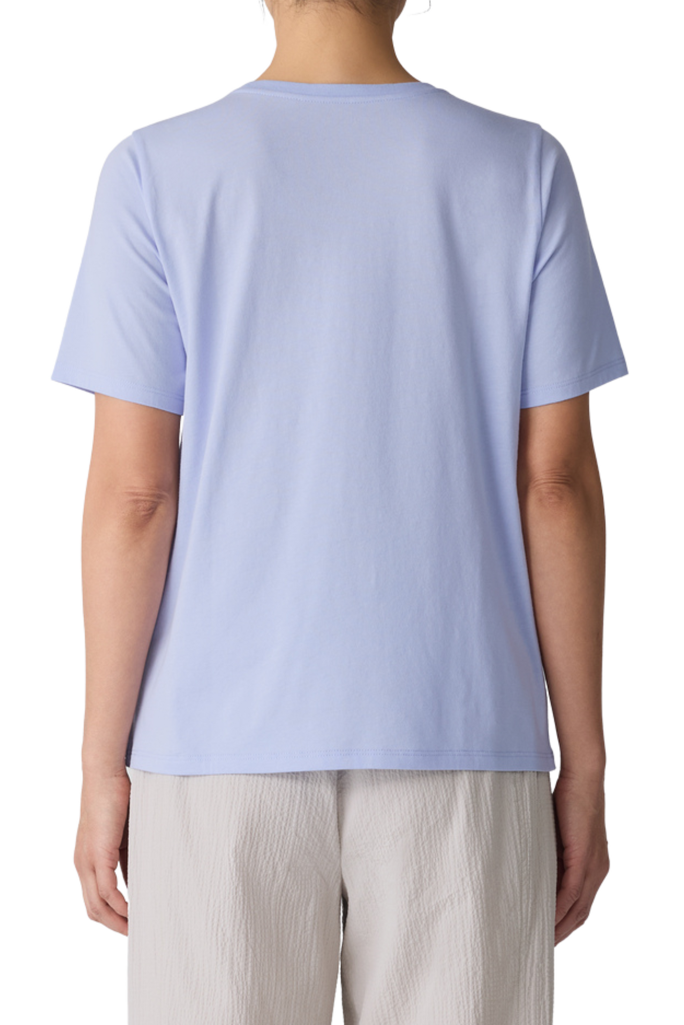 Organic Pima Cotton Jersey Round Neck Tee