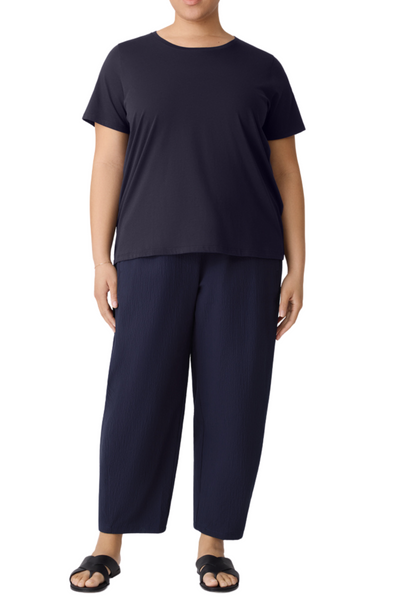 Organic Pima Cotton Jersey Round Neck Tee