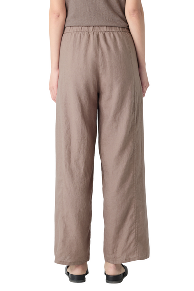 Organic Linen Wide-Leg Trouser Pant