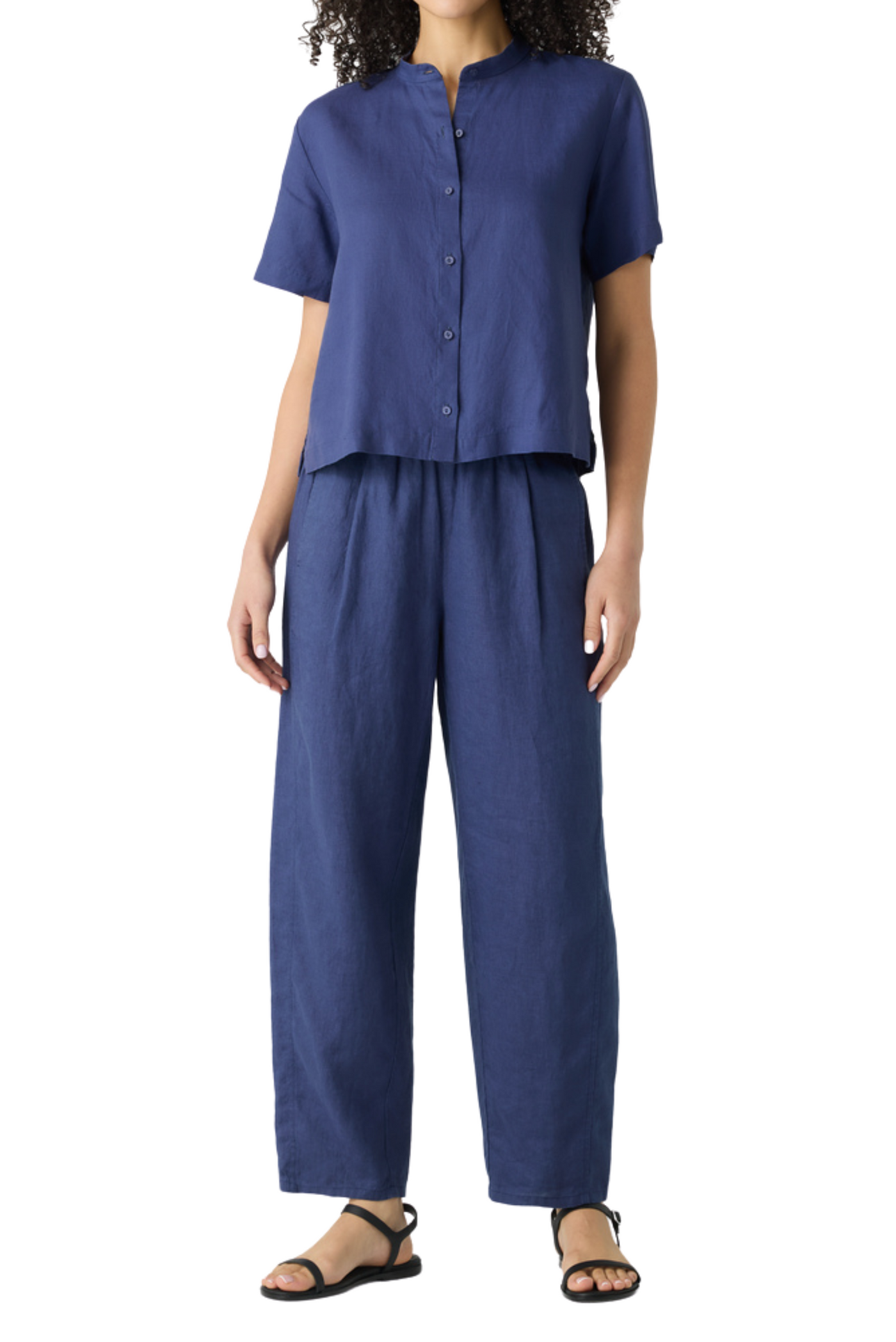 Organic Linen Lantern Pant