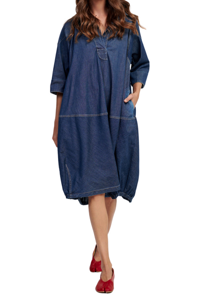 Panama Oversized Shirt Dress