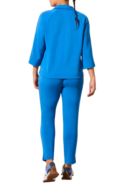 Techno Lux Collared Top