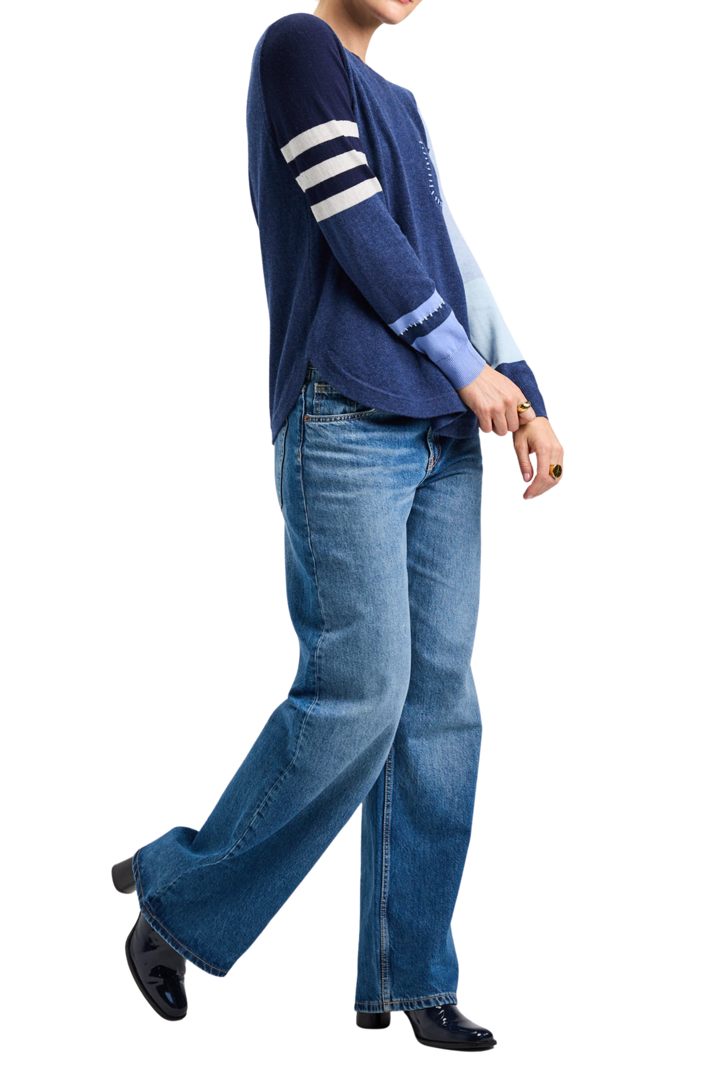 Spliced Sweater