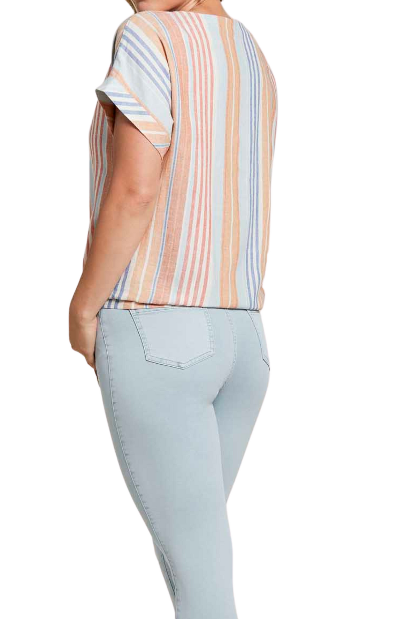 Boat Neck Dolman Blouse