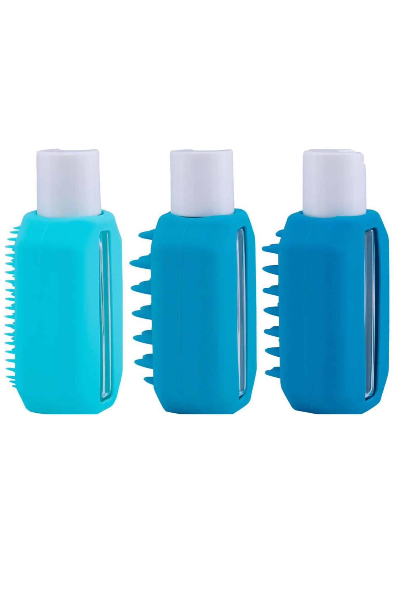 Silicone Dual Use Travel Bottle - Set of 3