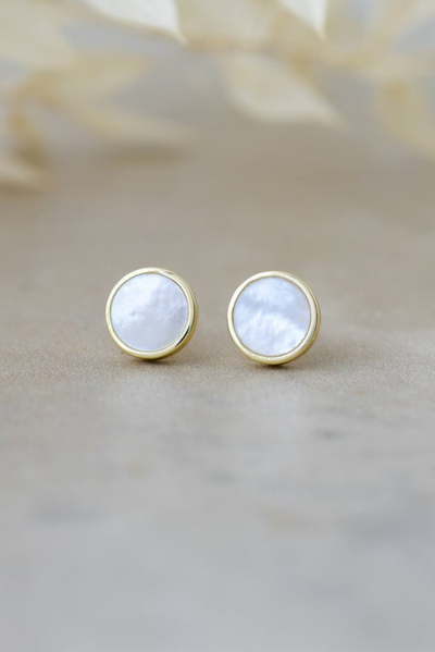 Alluring Studs - Mother of Pearl