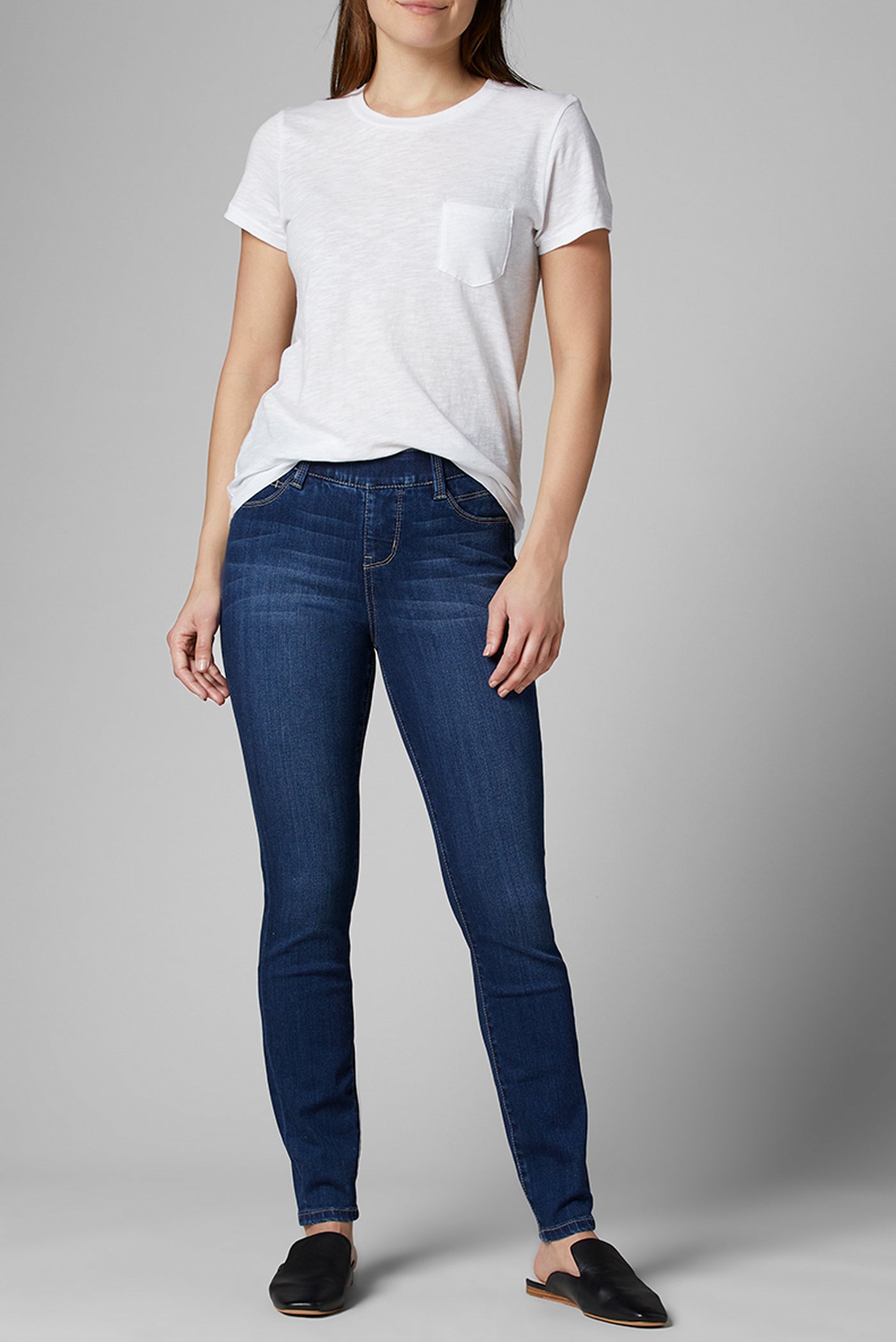 Bryn High Rise Slim Pull-On Jean