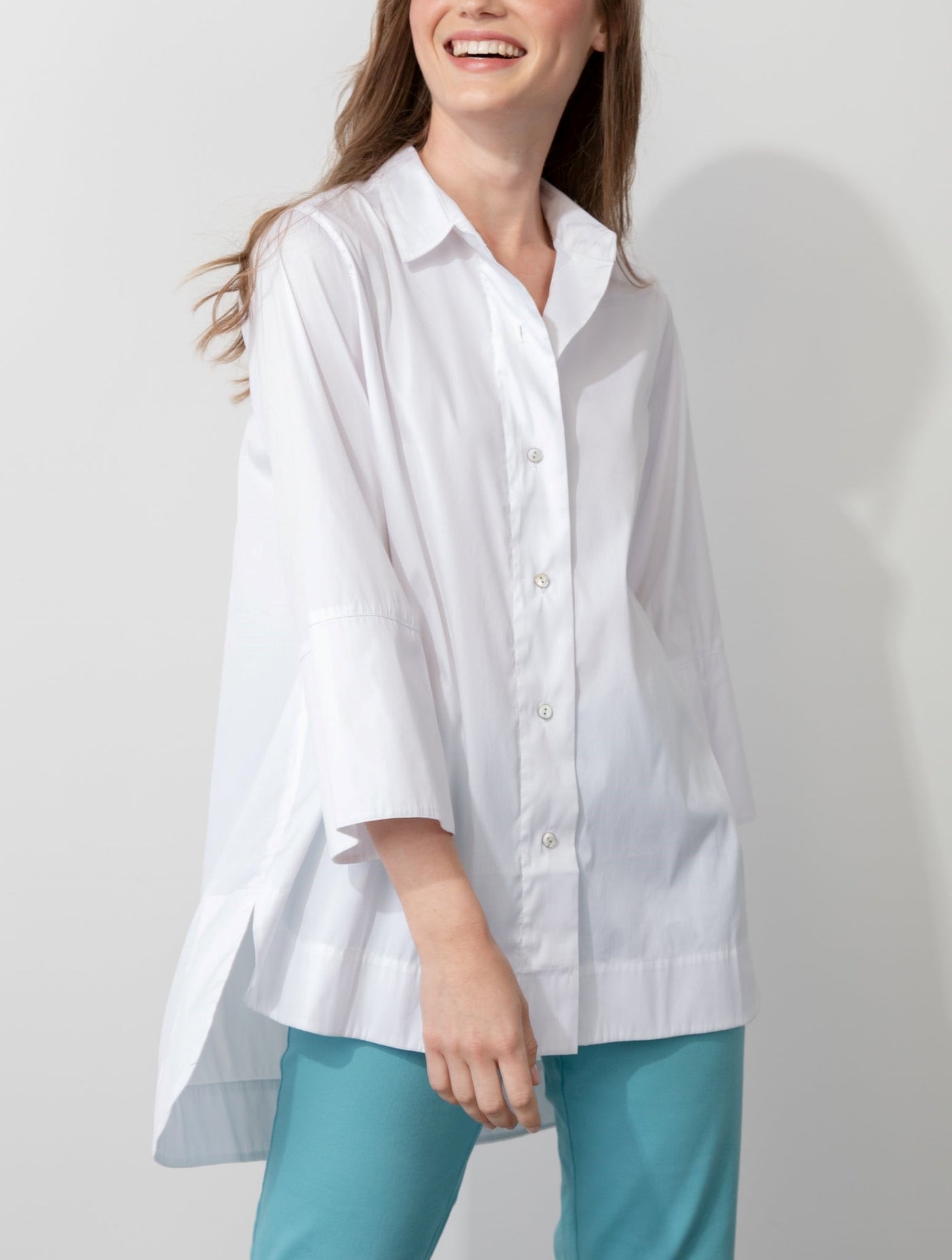 Modern White Shirt