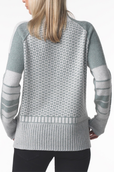 Fairisle Funnel Neck Sweater