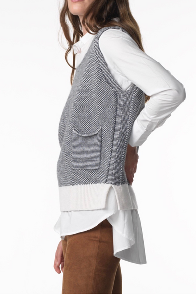 Birdseye Stitch Vest